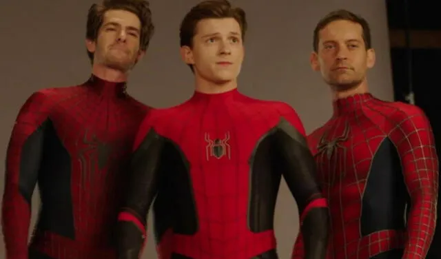 Spiderman no way home, nuevas imágenes: Marvel revela fotos del set con  Tobey Maguire, Andrew Garfield, Tom Holland, Alfred Molina, Jamie Foxx y  Willem Dafoe | Cine y series | La República