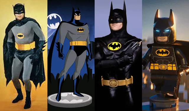 The Batman: las diferentes versiones del hombre murciélago en el cine y la  tv antes de Robert Pattinson | Adam West | Michael Keaton | Val Kilmer |  George Clooney | Christian