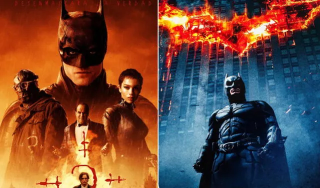 The Batman buscó destronar a The Dark Knight y Christopher Nolan fue  advertido | El caballero de la noche | Robert Pattinson | Christian Bale |  Cine y series | La República
