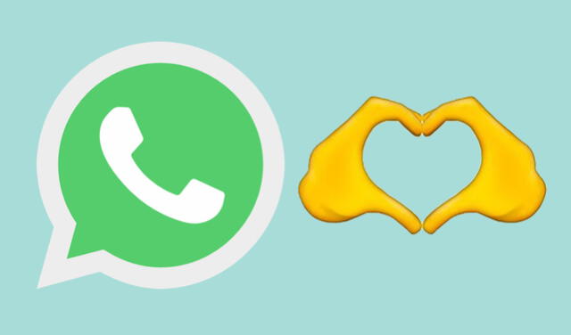 WhatsApp: ¿qué significa el emoji de las manos formando un corazón y cuándo  debes usarlo? | Android | iPhone | Smartphone | | Tecnología | La República