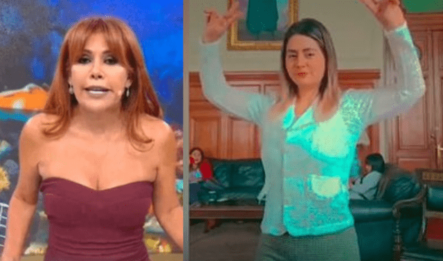 Magaly Medina Enojada Con La Congresista Tania Ramírez Por Tiktok “es Tan Inconsciente 9669