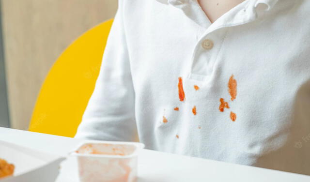 Top 81+ imagen como quitar mancha de ketchup en ropa blanca