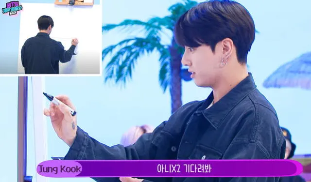 BTS in the SEOM, ep 02: dibujo de Jungkook y detrás de cámaras del logo del  videojuego | video | Cultura Asiática | La República