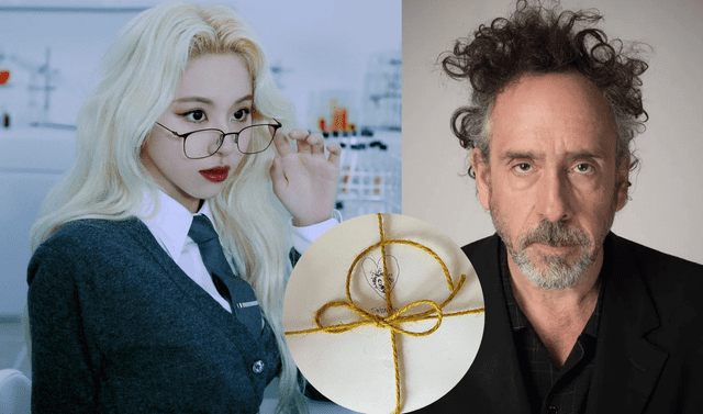 TWICE  Chaeyoung deja una carta a Tim Burton y la lee