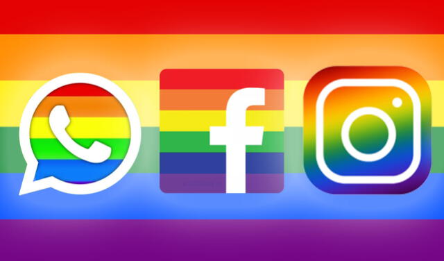 Día del Orgullo: ¿cómo cambiar los íconos de WhatsApp, Facebook e Instagram  por otros con los colores LGBTIQ+? | Tecnología | La República