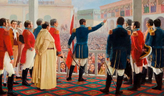  José de San Martín proclamó la independencia del Perú un 28 de julio de 1821. Foto: Museo Nacional de Arqueología, Antropología e Historia    