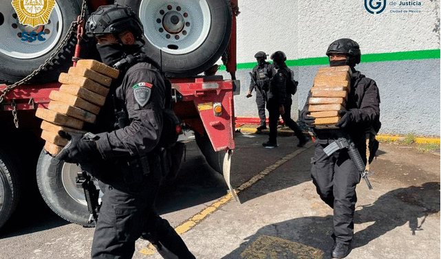 Incautan 1,6 toneladas de cocaína, el mayor decomiso en la historia de  Ciudad de México | drogas | México | La República