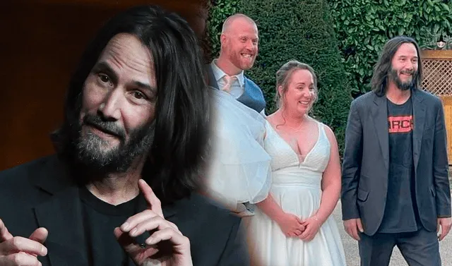 Keanu Reeves llega de sorpresa a boda de una pareja desconocida tras ser  invitado en un bar | Actor | eint | Espectáculos | La República