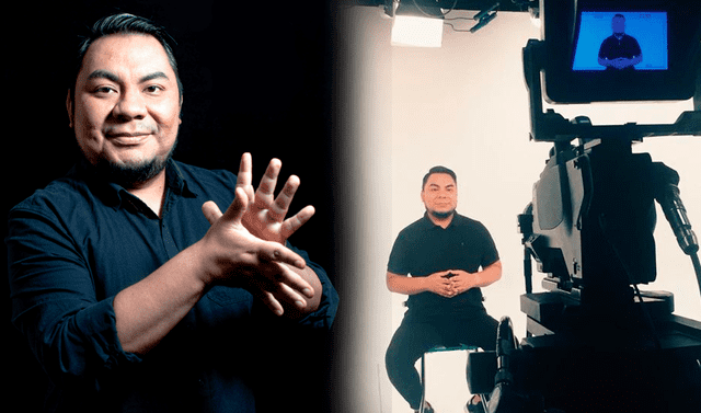 Moisés Piscoya: quien es y por qué dejó su carrera de contabilidad para  convertirse en intérprete de lengua de señas | Intérprete LSP | Video |  Perú | Datos lr | La República