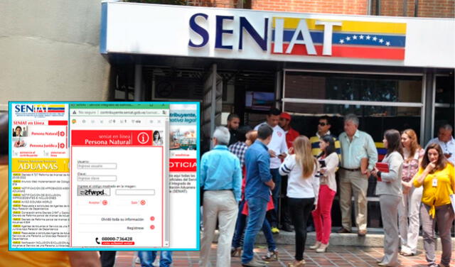 Para formalizar tu registro, deberás hacerlo desde tu usuario en Seniat. Foto: composición LR/Seniat/La Patilla.