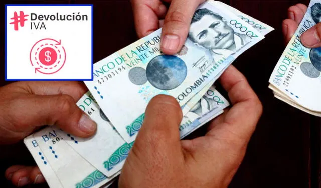 Aún no hay una fecha exacta para la próxima devolución del IVA, pero se estima que sea en mayo. Foto: composición LR / DPS / El Tiempo. Aún no hay una fecha exacta para la próxima devolución del IVA, pero se estima que sea en mayo. Foto: composición LR / DPS / El Tiempo.