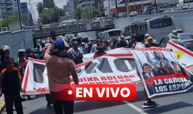 Marcha en Lima hoy 23 de enero: bloqueos, enfrentamientos, situación de San Marcos y más en vivo. Foto: Jessica Merino/La República