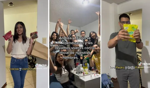 TikTok viral: Pareja de jóvenes hace fiesta tras independizarse y sus  amigos los apoyan con regalos | Viral | Amistad | Redes sociales | Video  viral | La República