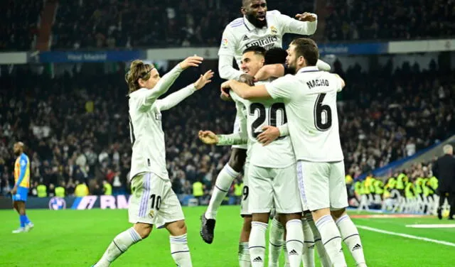 Real Madrid está segundo en la Liga Santander. Foto: AFP   