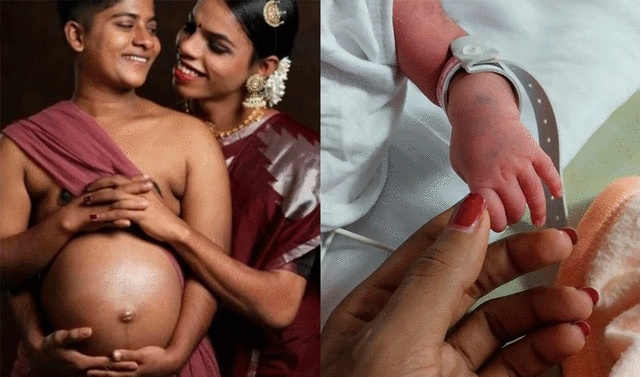 Nacimiento histórico en la India: pareja transgénero celebra la llegada de su primer bebé 63e582c21c80f6338e68e381