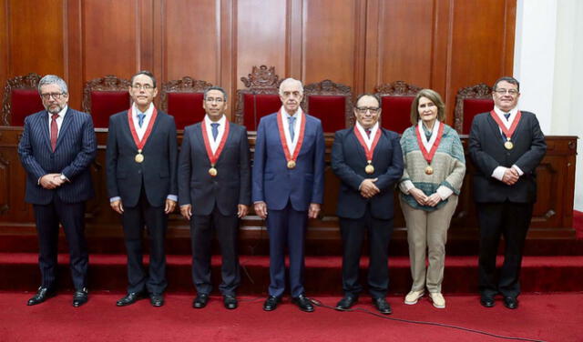 Viejos conocidos. La composición del Tribunal Constitucional fue hecha por el Legislativo. Foto: TC