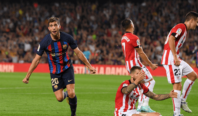 FC Barcelona venció 4-0 al Athletic en la primera rueda. Foto: AFP   