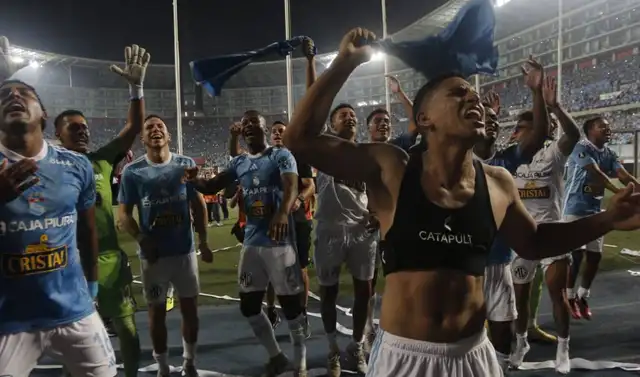 Sporting Cristal consiguió la clasificación con un tanto al último minuto. Foto: GLR/Luis Jiménez