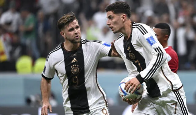  Kai Havertz disputó el Mundial Qatar 2022 con Alemania. Foto: AFP   