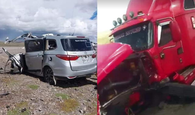 Arequipa: 6 muertos y 2 heridos dejó accidente de tránsito en la carretera  Arequipa – Puno | Sociedad | La República