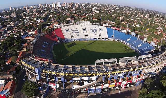 Estadio Defensores del Chaco, Asunción. Foto: Conmebol   