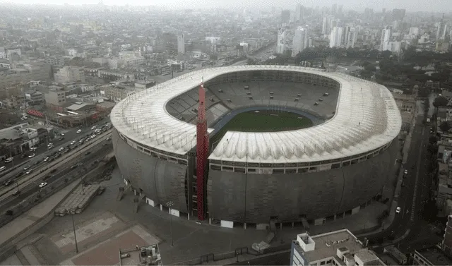 Estadio Nacional de Lima. Foto: Andina   