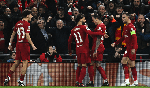 Liverpool necesita un triunfo para acercarse a los puestos de Champions. Foto: AFP   