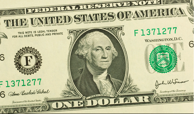 Billete de 1 dólar