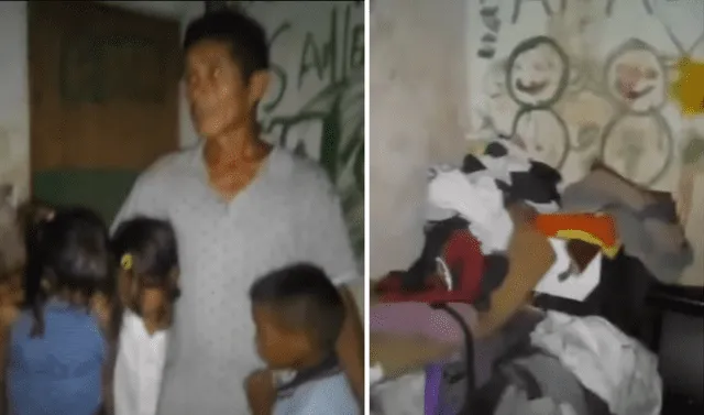 Padre a cargo de 6 niños lamenta la muerte de uno por comer basura: 