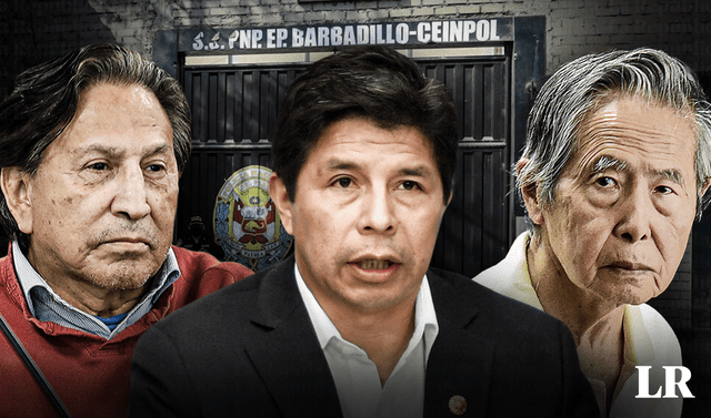 El penal de Barbadillo se ha convertido en la cárcel de los expresidentes. Además de los 3 exmandatarios internados en la actualidad, también estuvo recluido Ollanta Humala. Foto: diseño de Jazmín Ceras / La República