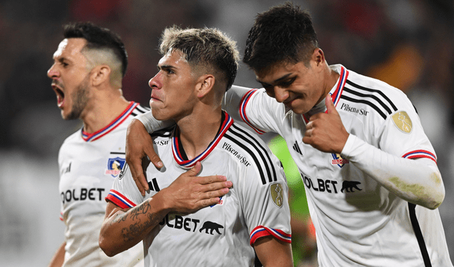 Colo-Colo no ha perdido en la actual edición de la Libertadores. Foto: AFP   