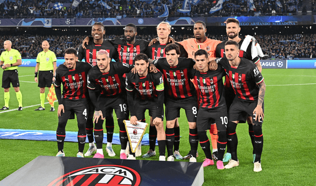  AC Milan ganó 7 Champions League, la última en 2007. Foto: AFP   