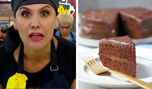 El gran chef famosos: la receta de la torta de chocolate, el postre que  eliminó a Patricia Portocarrero | Latina | | Gastronomía | La República