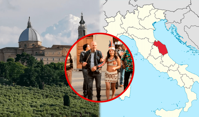 Loreto, el popular pueblo italiano de los fieles católicos y donde aman