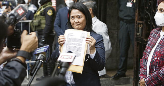 En Lima. Keiko encabezó encuentro en el que se trazaron avanzar en regiones y afianzar apoyo externo, en marzo último. Foto: difusión