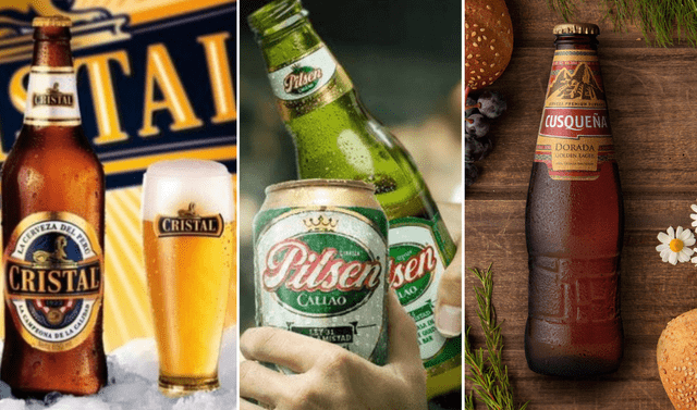  Conoce cuál es la cerveza más popular del Perú, según la inteligencia artificial ChatGPT. Foto: composición LR/Cristal/Pilsen Callao/Cusqueña  
