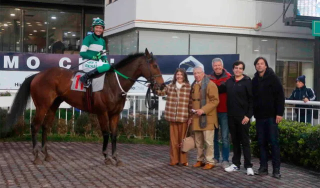 Dulce Encanto fue la ganadora del Clásico Printemps del sábado 10 de junio. Foto: Hipódromo Chile Oficial / Facebook   