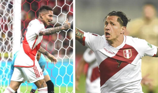  Guerrero y Lapadula podrían jugar juntos ante Japón el próximo martes 20. Foto: Selección Peruana 