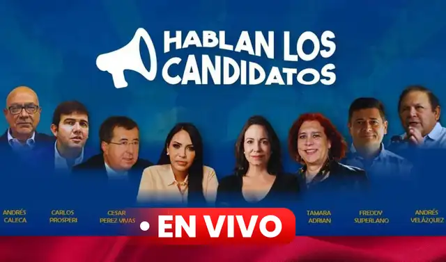 Sigue aquí las últimas noticias sobre el debate de las Primarias 2023 en Venezuela. Foto: composición LR/difusión/Freepik