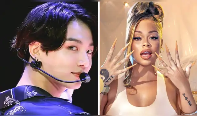 Jungkook sorprendió al revelar que "SEVEN" será una colaboración con la rapera Latto. Foto: composición LR/Hybe   