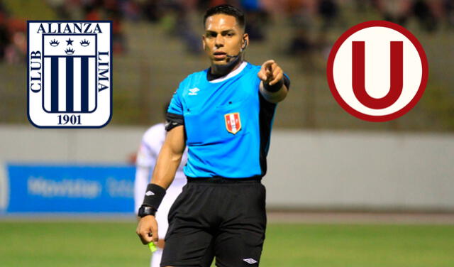  Bruno Pérez fue designado por la Conar como árbitro del Alianza Lima vs. Universitario. Foto: composición de LR/Luis Jiménez/Archivo GLR   