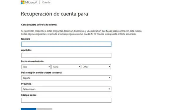 ¿Cómo recuperar una cuenta antigua de Hotmail? Sigue estos sencillos pasos