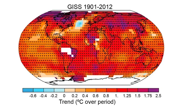 Entre 2013 y 2015 se hallaron indicios del área que se mantenía fría pese al calentamiento de los océanos. Foto: IPCC   