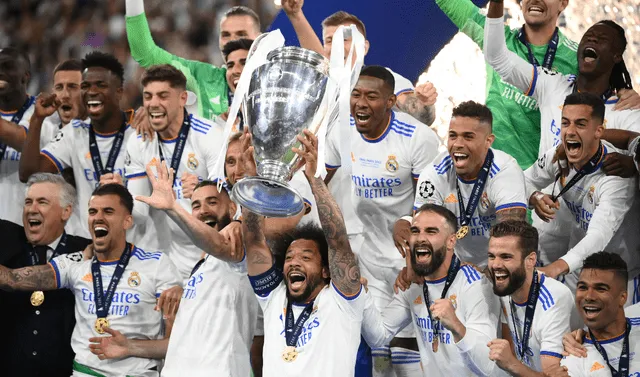 Real Madrid ganó su última Champions League en el 2022. Foto: AFP 