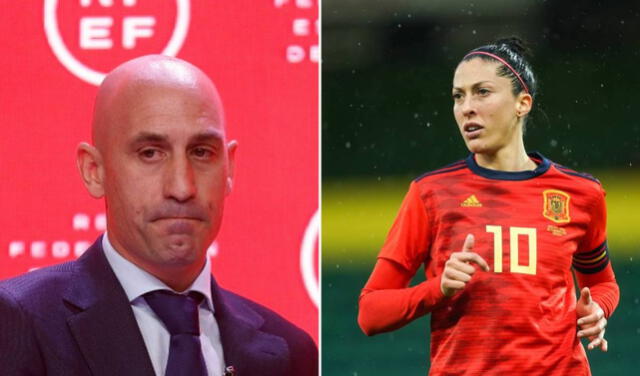 Rubiales fue suspendido por la FIFA tras lo acontecido en el Mundial Femenino. Foto: composición LR/RFEF/AFP   