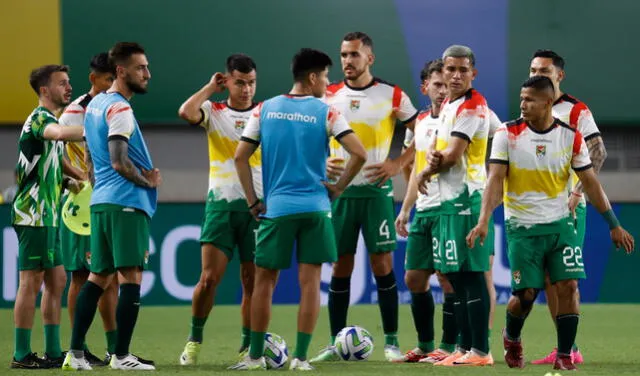 Bolivia perdió 1-5 contra Brasil en su primer partido. Foto: EFE   