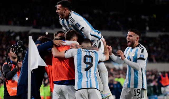 Argentina derrotó 1-0 a Ecuador en su debut. Foto: EFE   