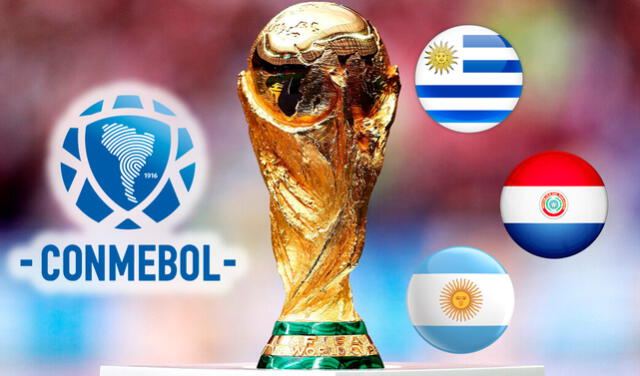 El Mundial 2030 se jugará en 3 países de Sudamérica debido al centenario de la Copa del Mundo, la cual inició en Uruguay. Foto: composición GLR   