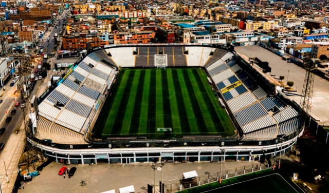 El Estadio Alejandro Villanueva se ubica en el distrito limeño de La Victoria. Foto: Alianza Lima.   