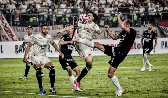 Alianza Lima y Universitario empataron 1-1 en el Monumental. Foto: Antonio Melgarejo/La República   